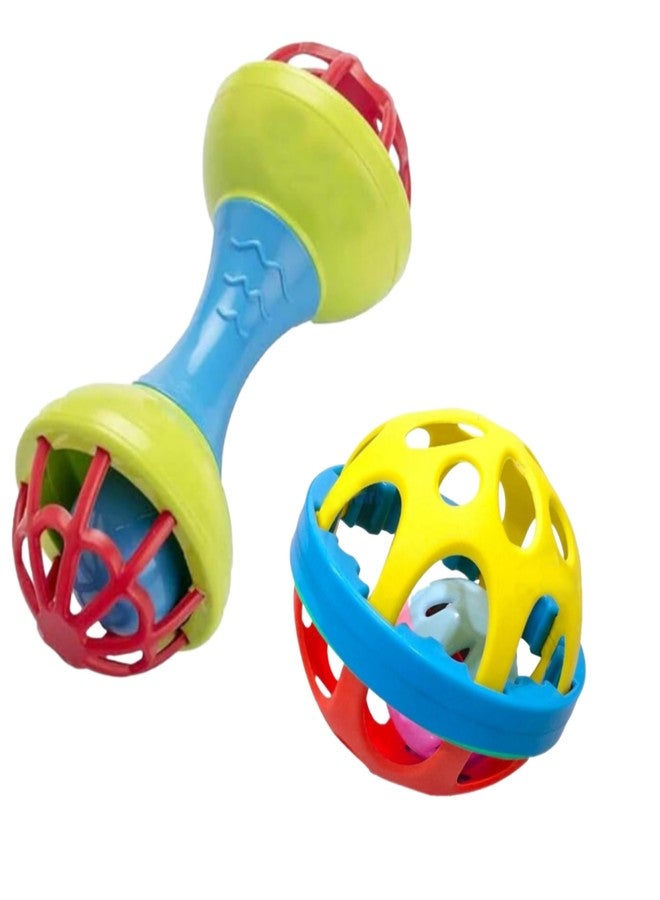 Manos Musical Rattle Toy for Kids Pack of 2 - Image 1